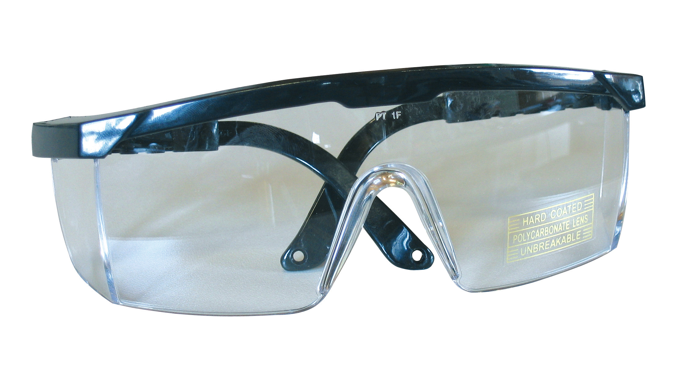 Schutzbrille mit verstellbaren Bügeln