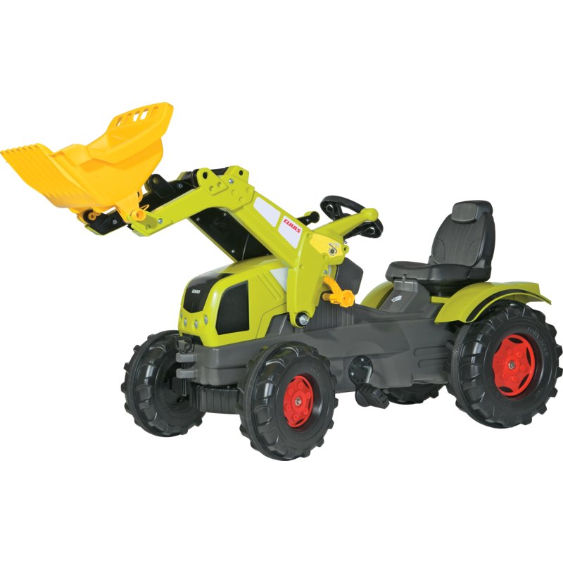 Rolly Toys Farmtrac CLAAS AXOS 340 mit Frontlader und Flüsterbereifung