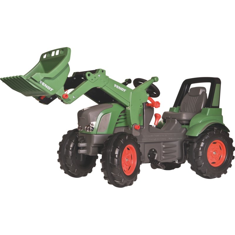 Rolly Toys Farmtrac PREMIUM Tretfahrzeug – FENDT 939 VARIO mit Frontlader, Schaltung und Bremse